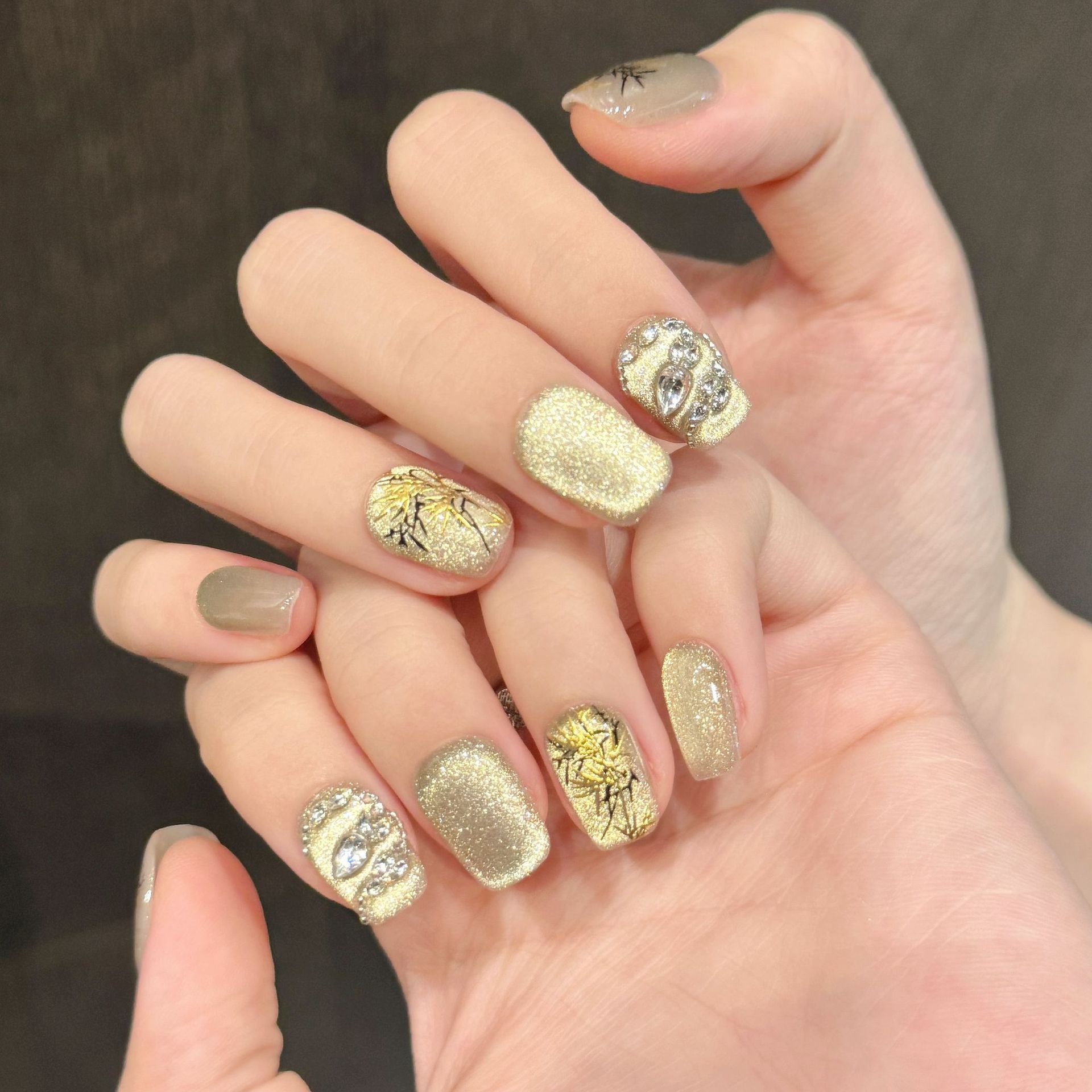 10 szt. Nowe, ręcznie robione  – Nail Art Gliter recenzja i cena