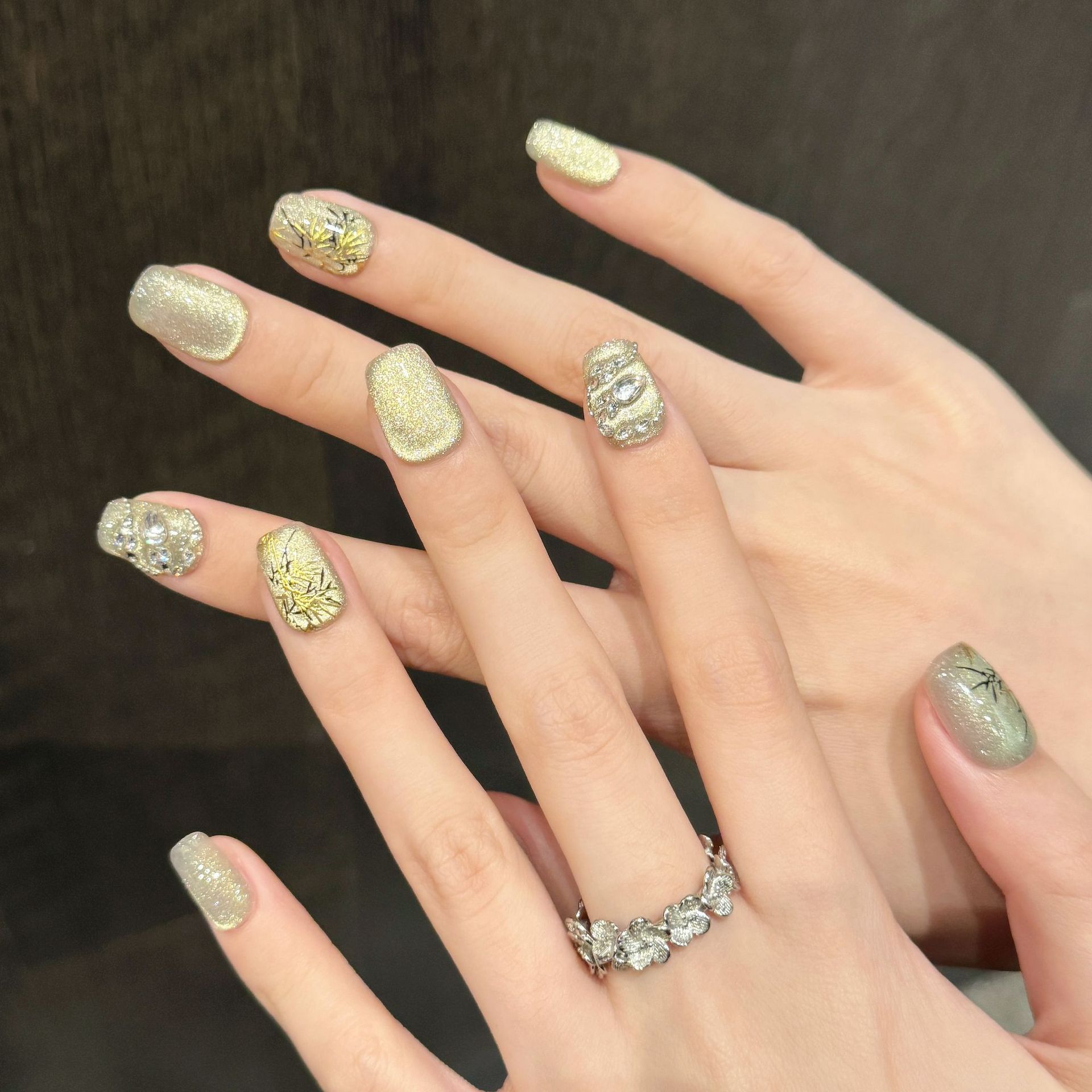 10 szt. Nowe, ręcznie robione  – Nail Art Gliter recenzja i cena