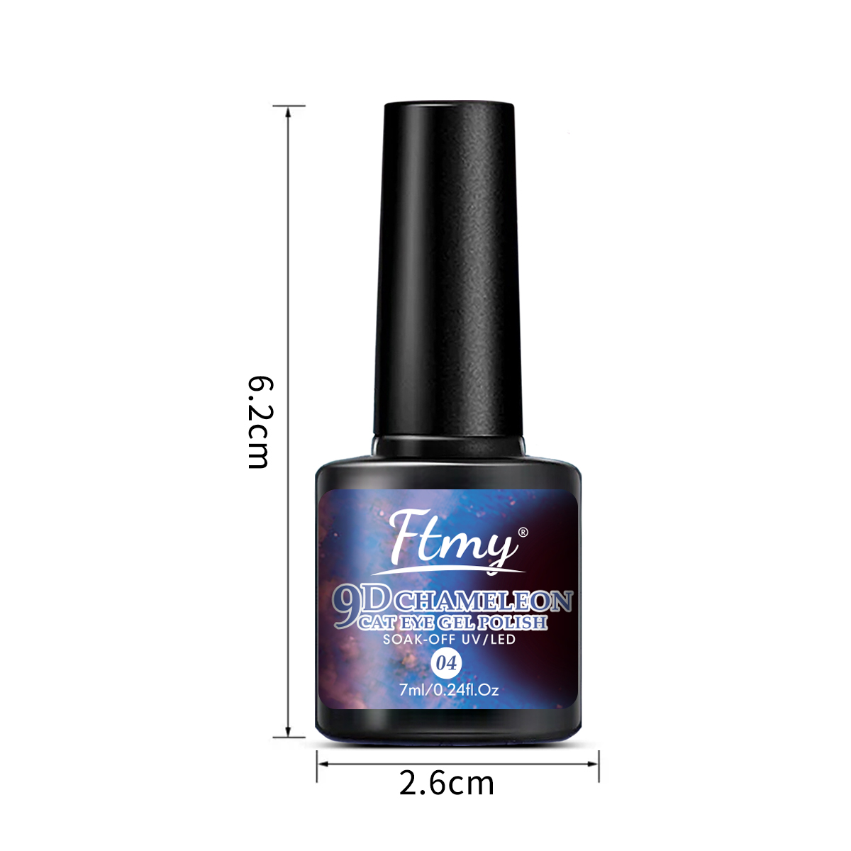 7ml Tęczowy Żel Magnetyczny do – Nail Art Yellow recenzja i cena