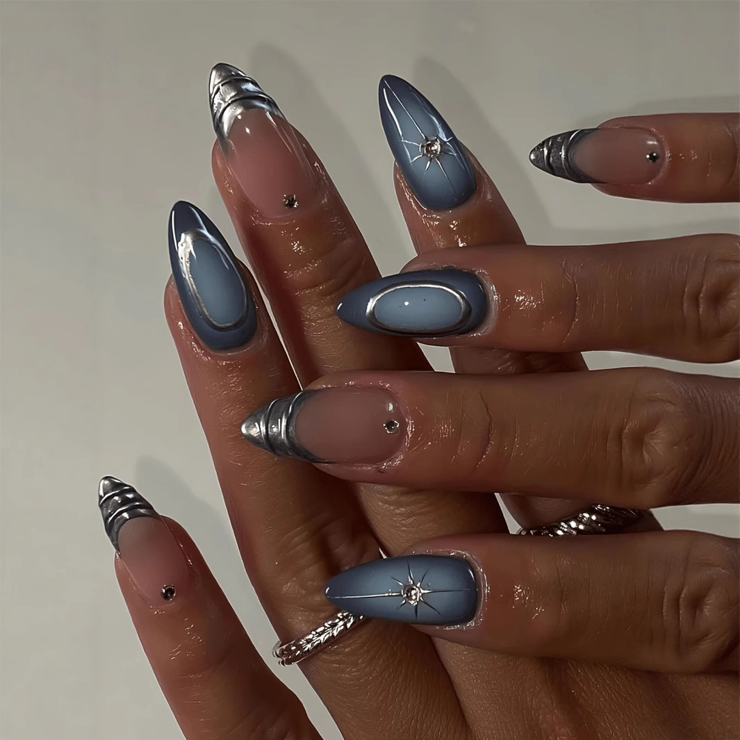 Zestaw 24 szt. krótkich, migda – Nail Art Gliter recenzja i cena