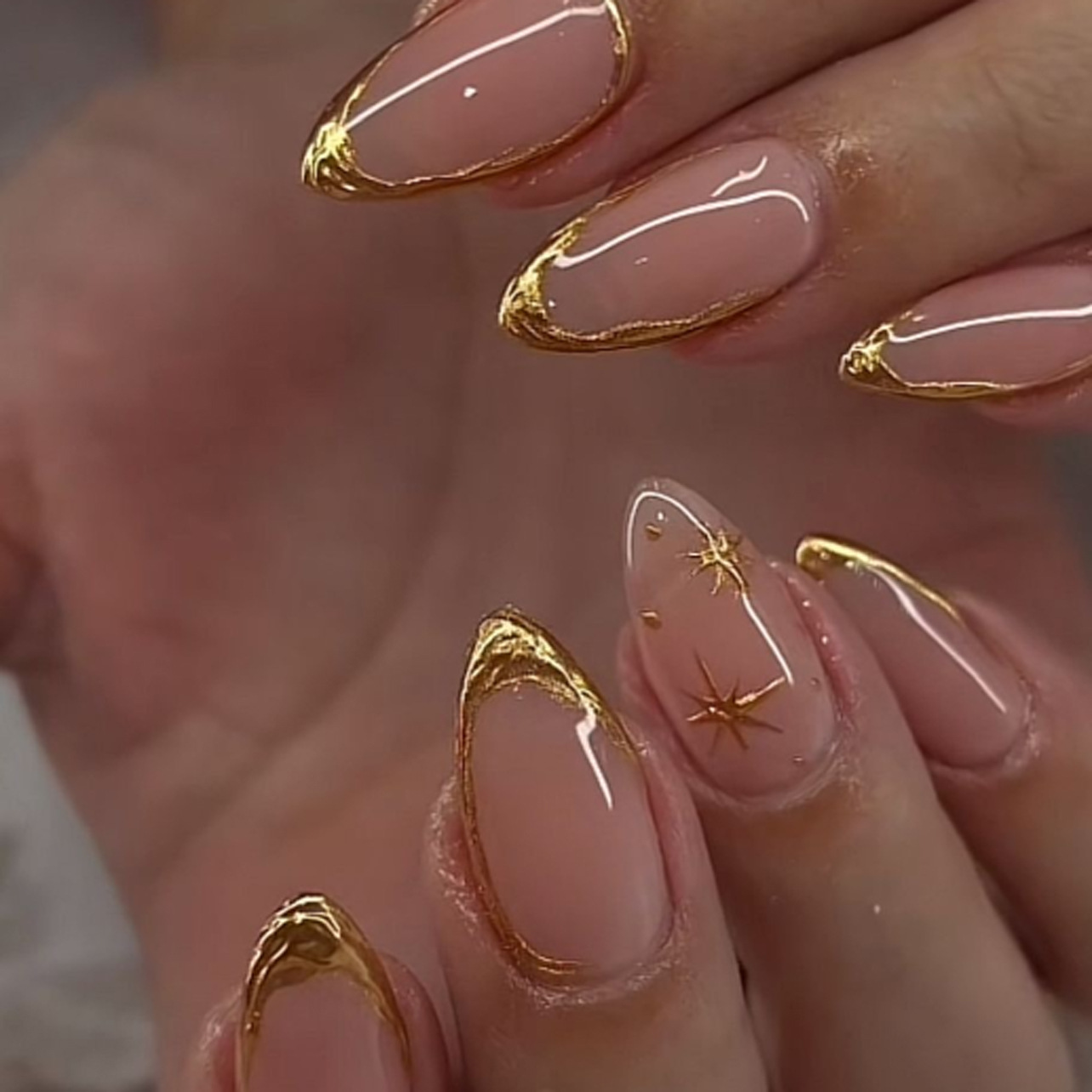 Zestaw 24 szt. krótkich, migda – Nail Art Gliter recenzja i cena