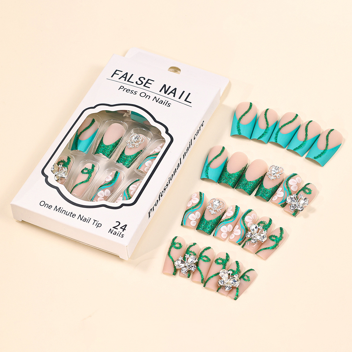 Balerina sztuczne paznokcie bł – Nail Art Gliter recenzja i cena