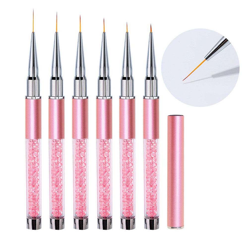 6 sztuk/zestaw Akrylowe pędzel – Nail Art Sch recenzja i cena