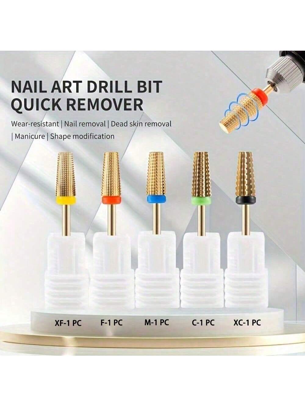 Zestaw wierteł do paznokci z w – Nail Art Gold recenzja i cena