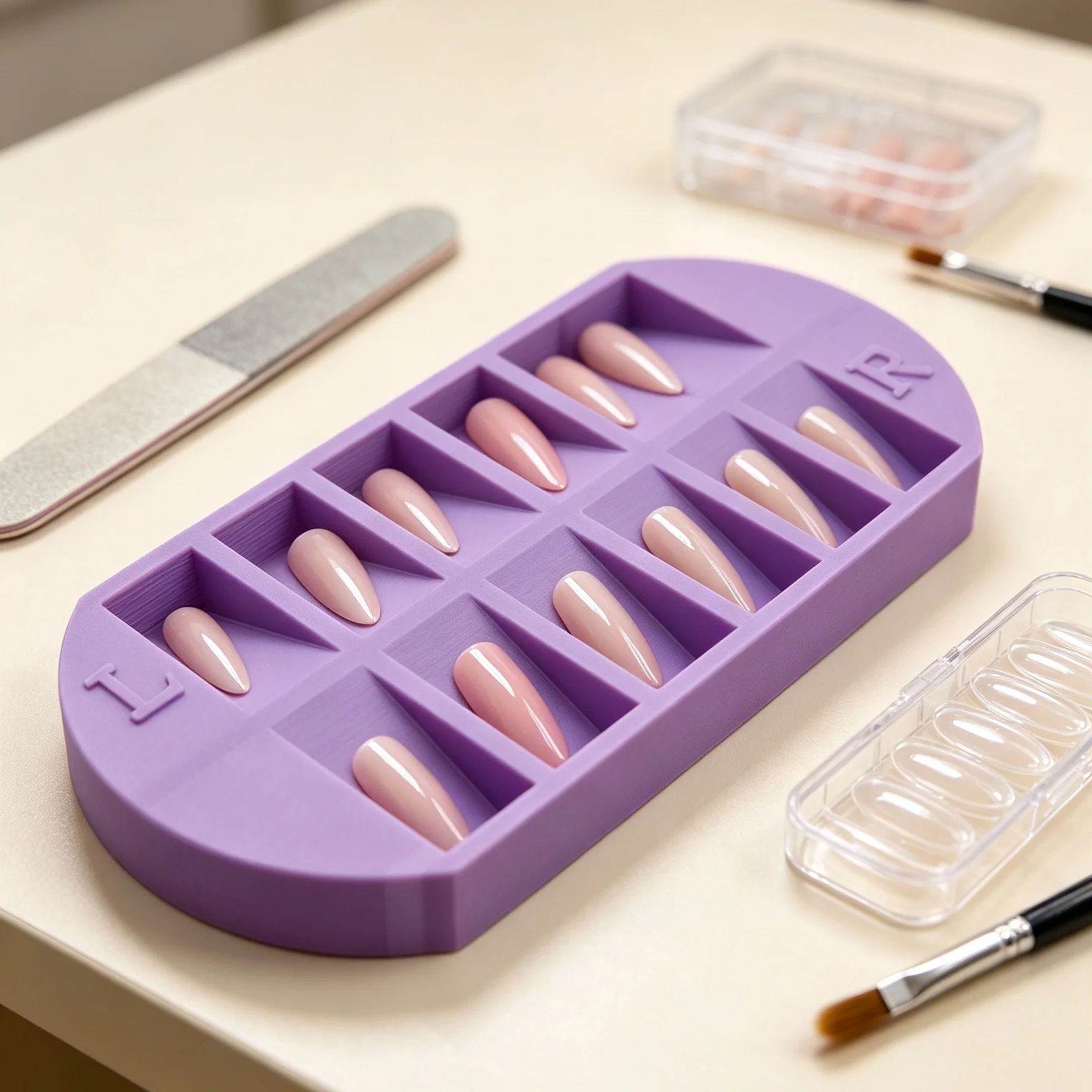 Taca do przechowywania tipsów  – Nail Art Sch recenzja i cena