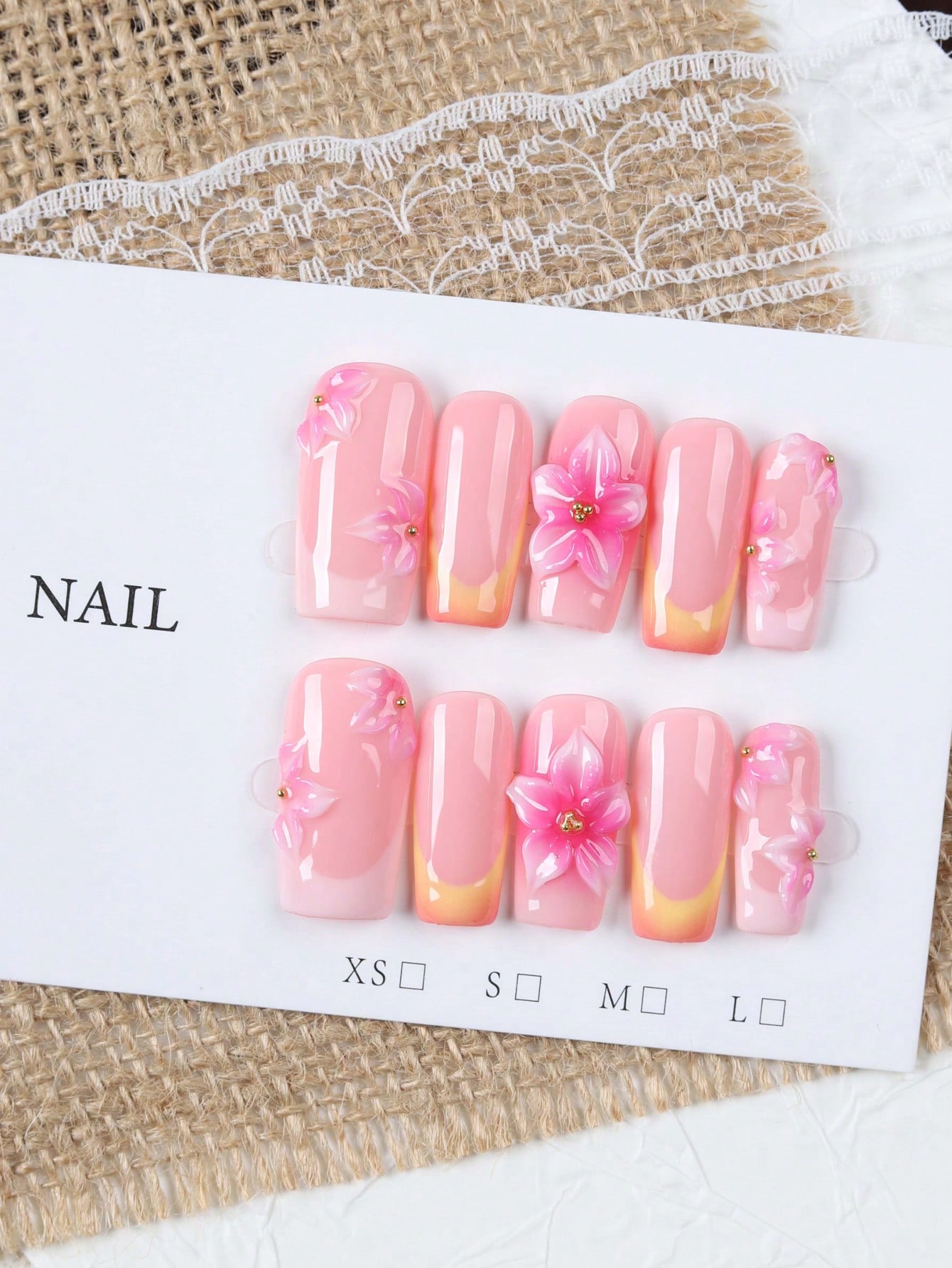 10 sztuk średniej długości pro – Nail Art Gold recenzja i cena