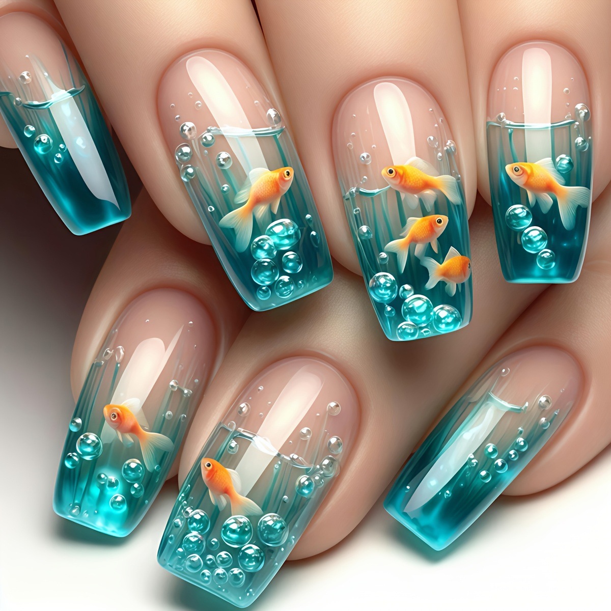 Średniej długości kwadratowe s – Nail Art Yellow recenzja i cena