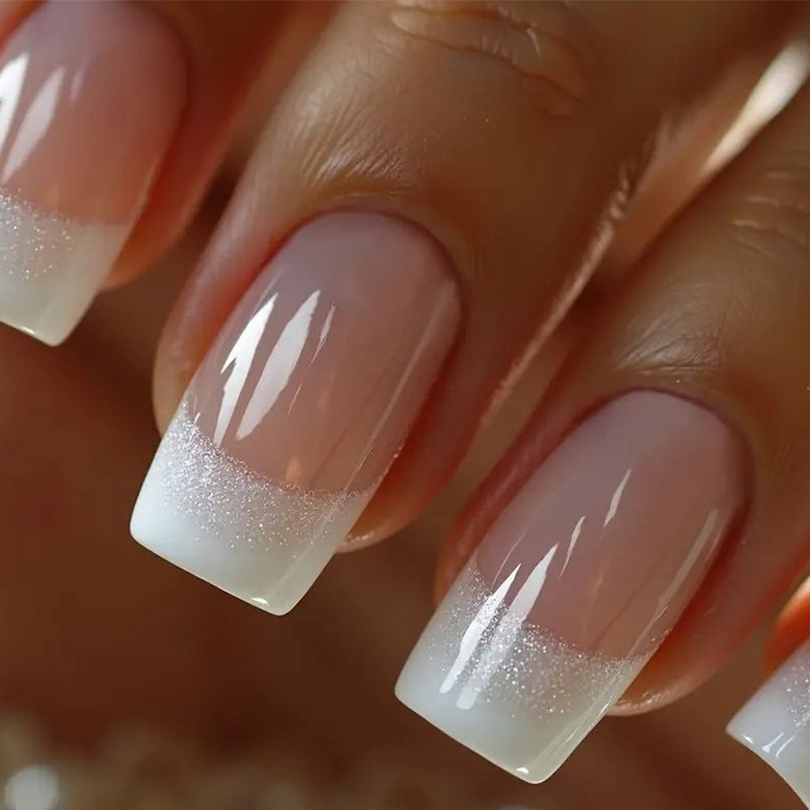 24 szt./zestaw Średnie kwadrat – Nail Art Gliter recenzja i cena