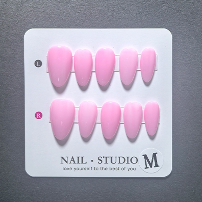 10 szt. Migdałowe sztuczne paz – Nail Art Yellow recenzja i cena