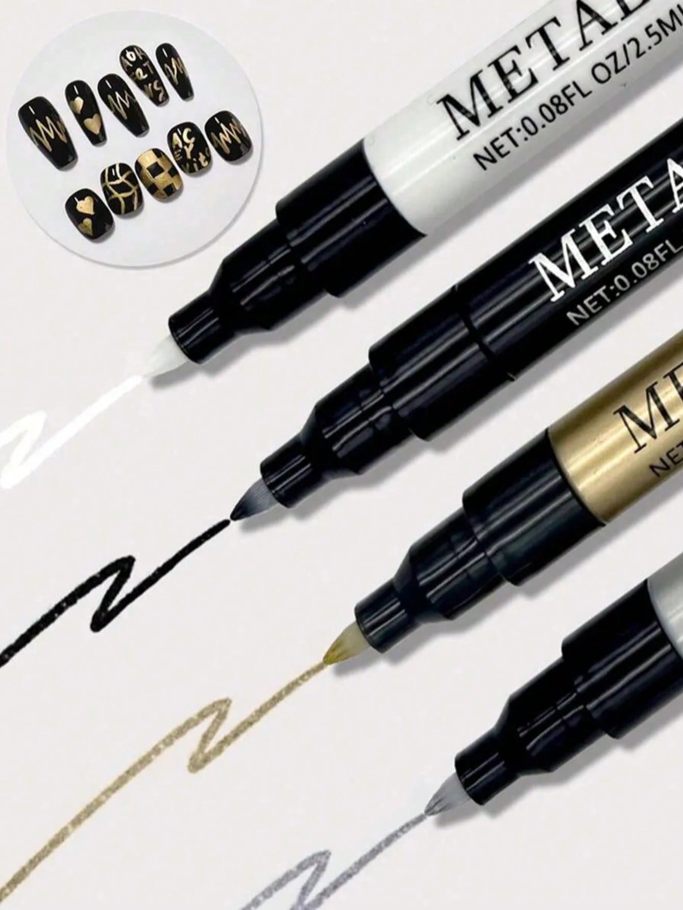 Pióro do zdobienia paznokci 0. – Nail Art Gold recenzja i cena
