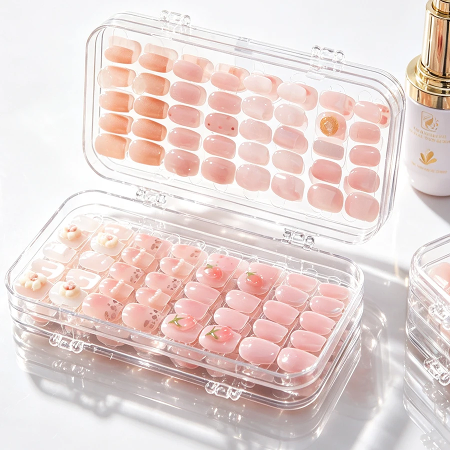 Przezroczyste, składane pudełk – Nail Art Sch recenzja i cena