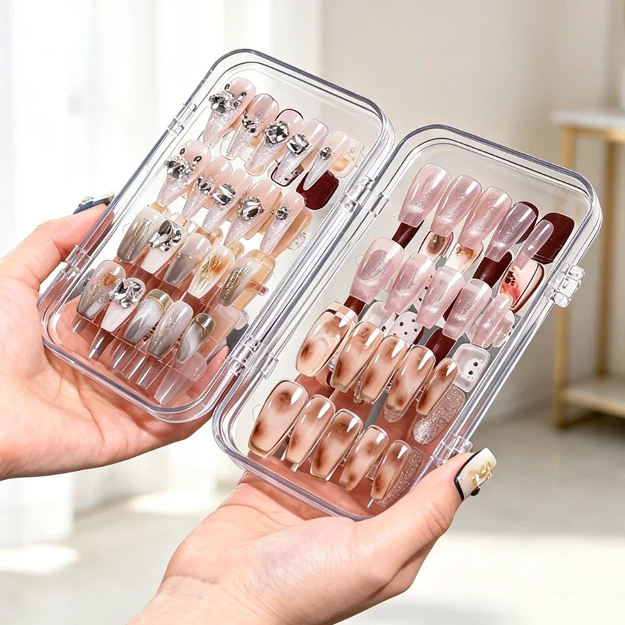 Przezroczyste, składane pudełk – Nail Art Sch recenzja i cena