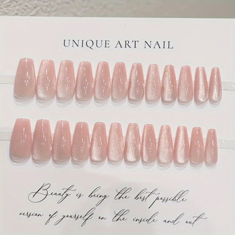 24 szt. Błyszczące Różowe Brok – Nail Art Gliter recenzja i cena