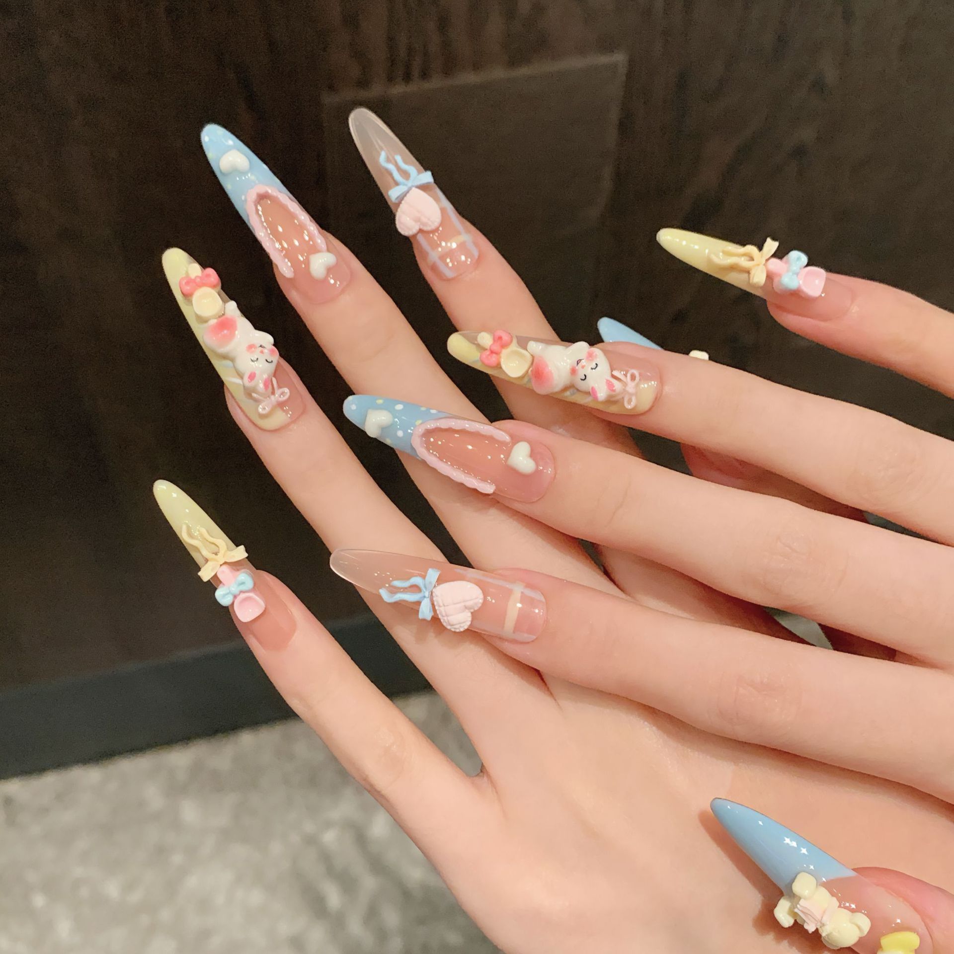 10 szt. Urocze Paznokcie Docis – Nail Art Yellow recenzja i cena