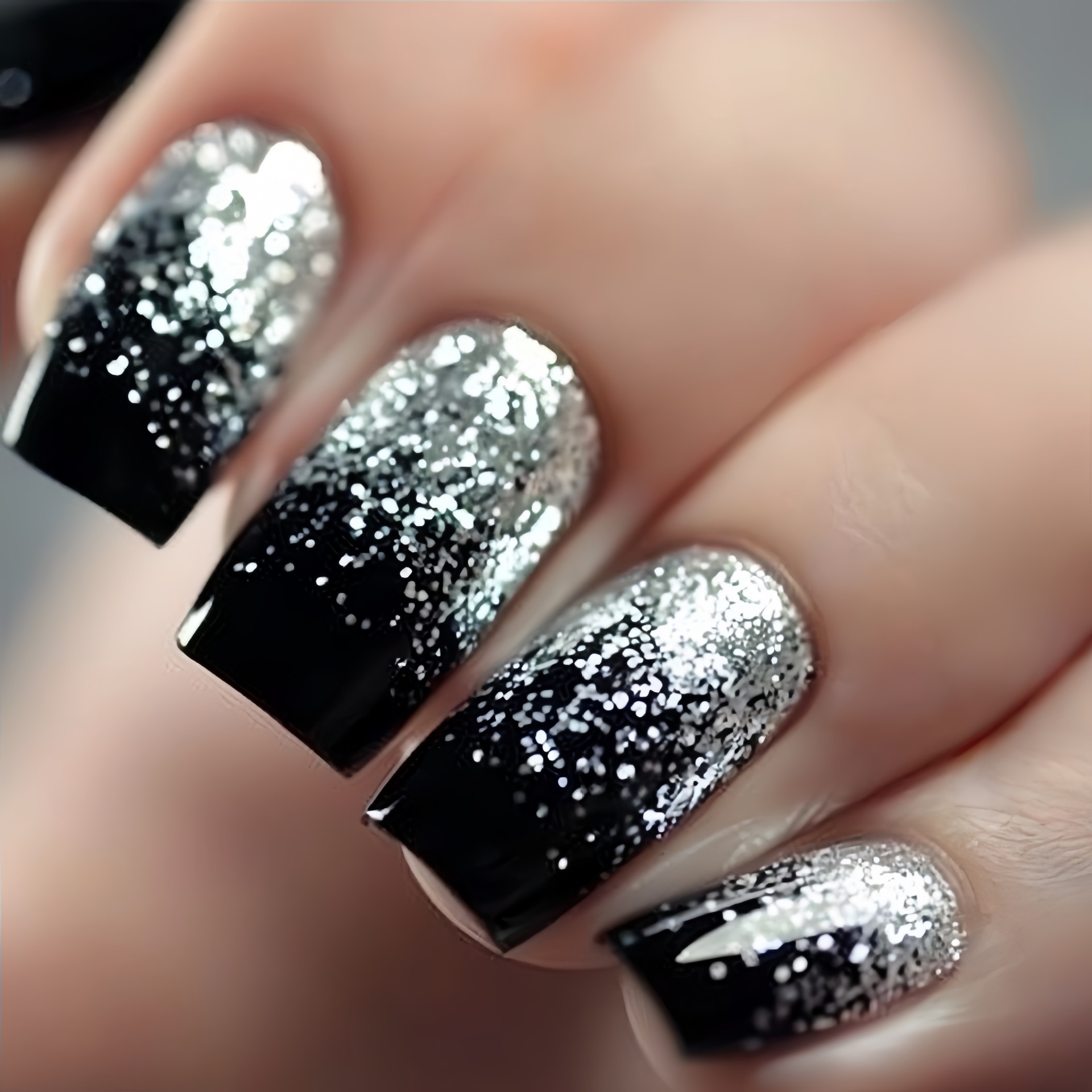Krótkie średniej długości sztu – Nail Art Gliter recenzja i cena