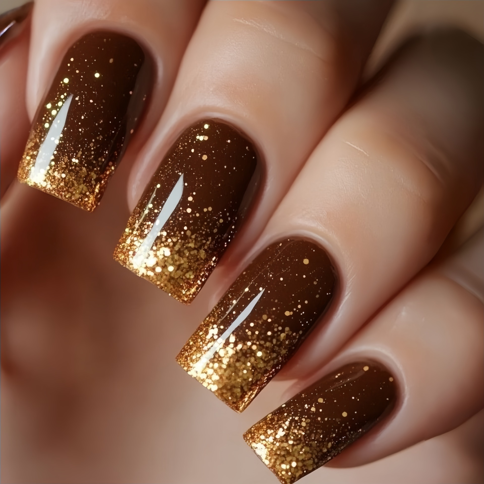 Krótkie średniej długości sztu – Nail Art Gliter recenzja i cena