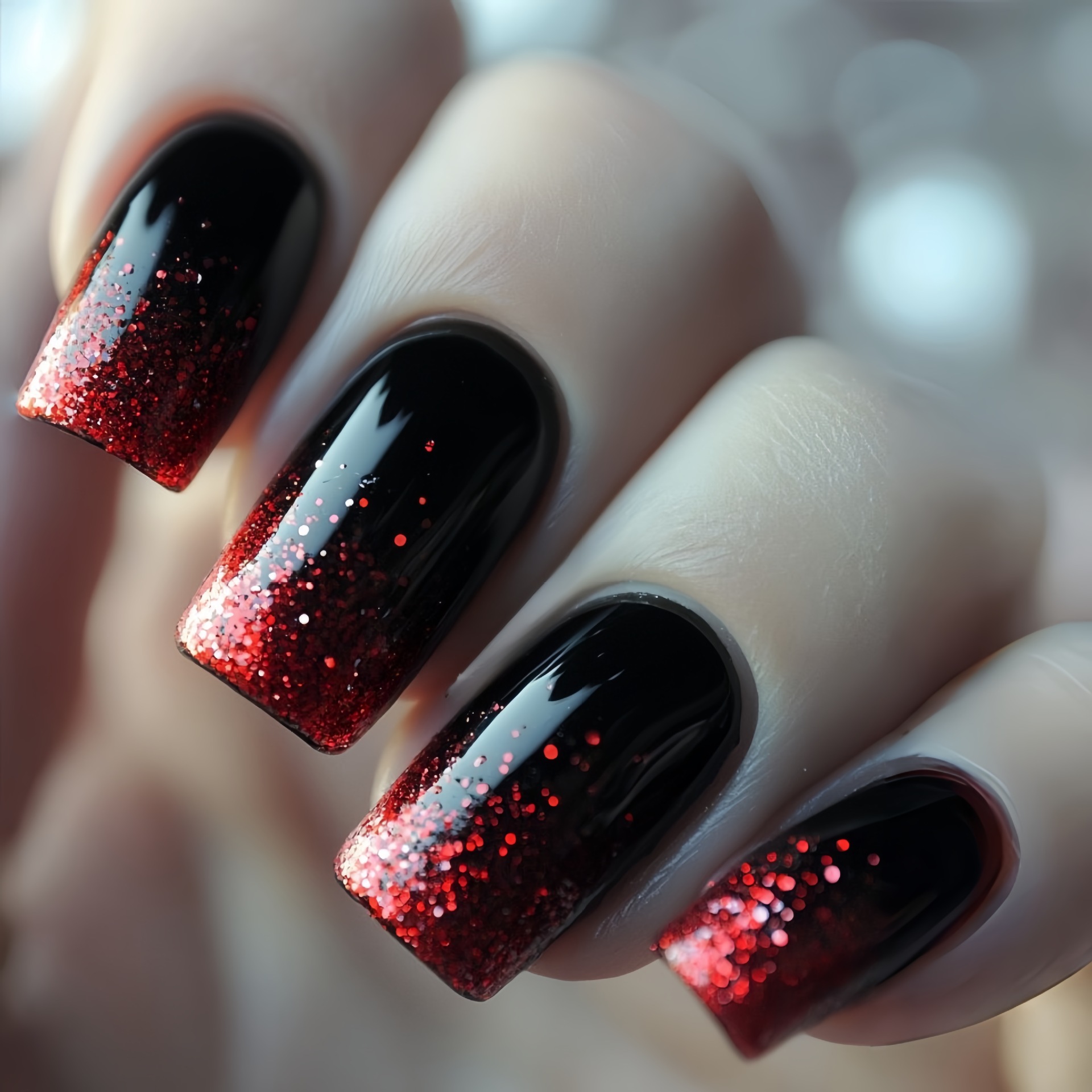 Krótkie średniej długości sztu – Nail Art Gliter recenzja i cena