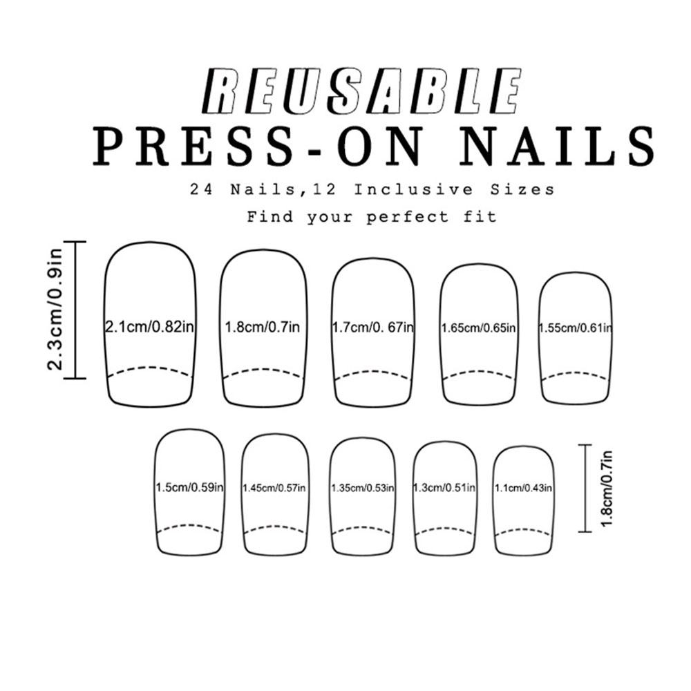 24 szt./zestaw kolorowe sztucz – Nail Art Yellow recenzja i cena