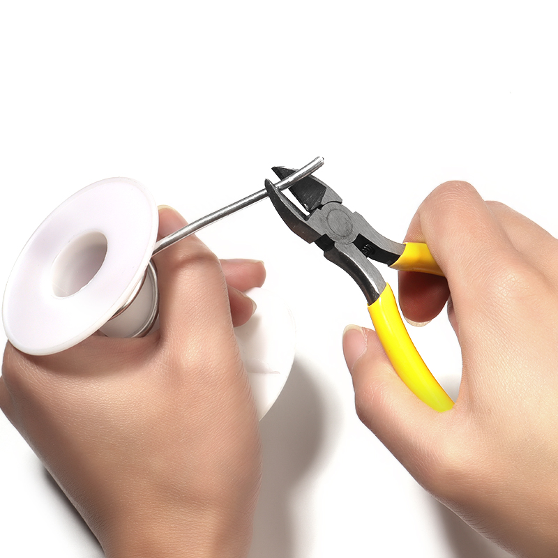 1 szt./zestaw Żółte szczypce d – Nail Art Yellow recenzja i cena